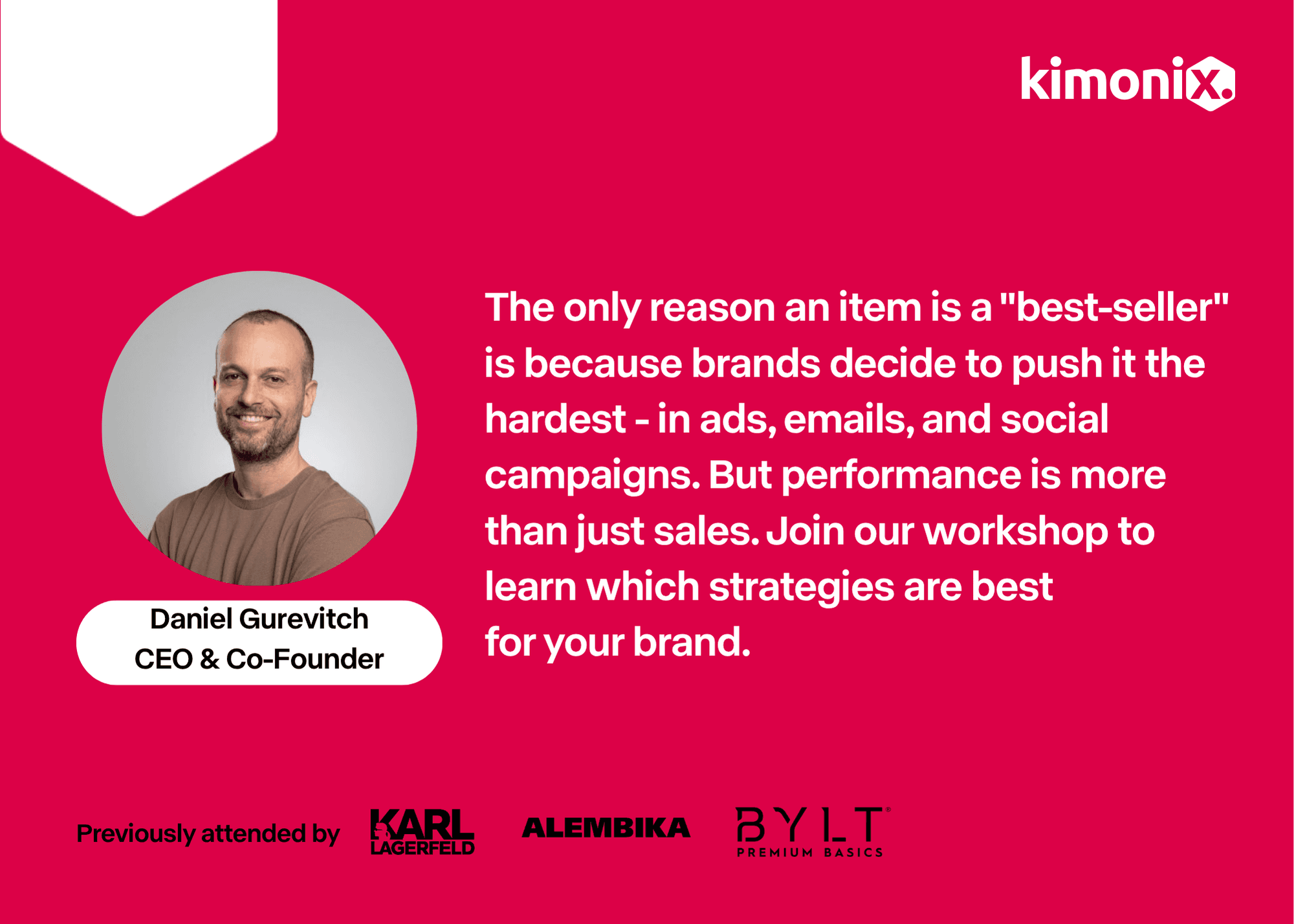 Kimonix Profit-Driven Merchandising Workshop